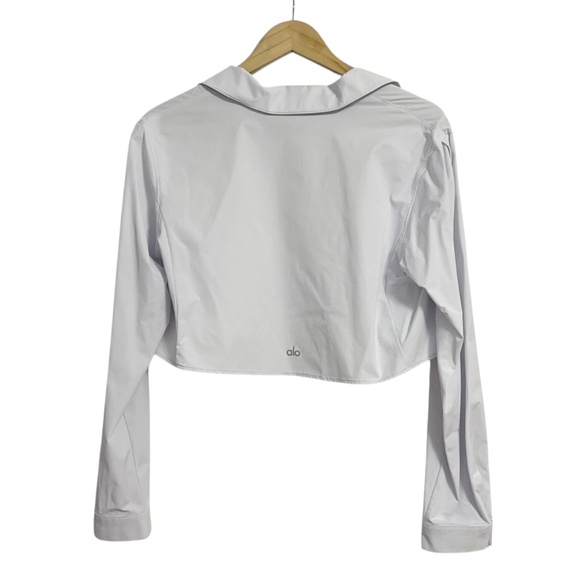 Alo Cropped Take Me Out Button Up - Picture 3 of 6